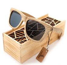 Load image into Gallery viewer, HYDAISHYDE Axis Sunglasses – Classic Wooden Rectangle

