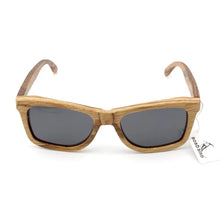 Load image into Gallery viewer, HYDAISHYDE Axis Sunglasses – Classic Wooden Rectangle

