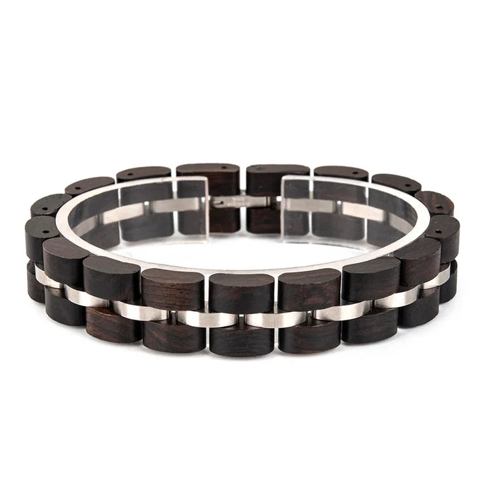 HYDAISHYDE Resonance Wooden Bracelet – Natural Harmony Edition  Description