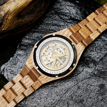 Load image into Gallery viewer, HYDAISHYDE Resonance Mechanical Wooden Watch – Men’s Collection
