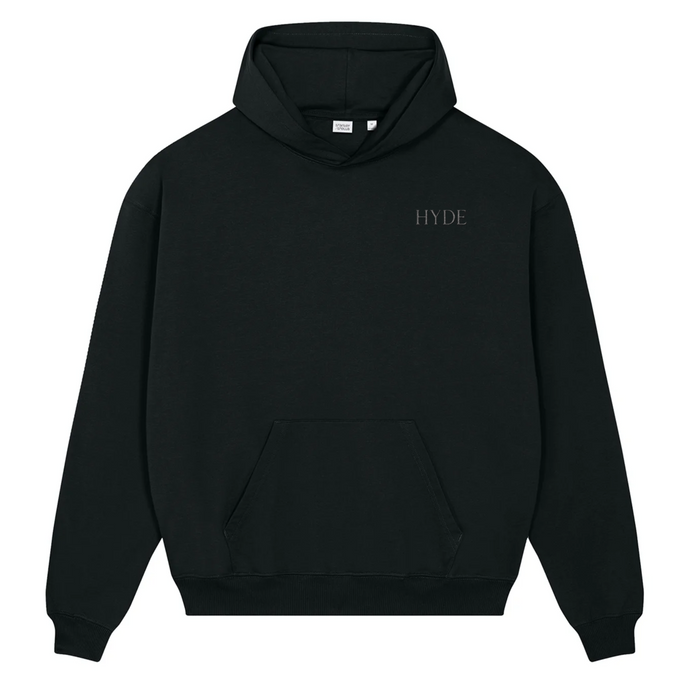 HYDAISHYDE Oversized Frequency Hoodie – Organic Cotton Edition